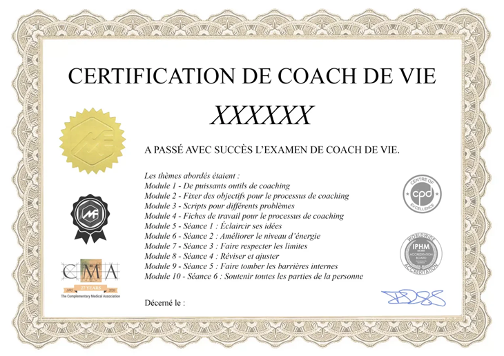 Devenez Coach de Vie Certifié en Algérie